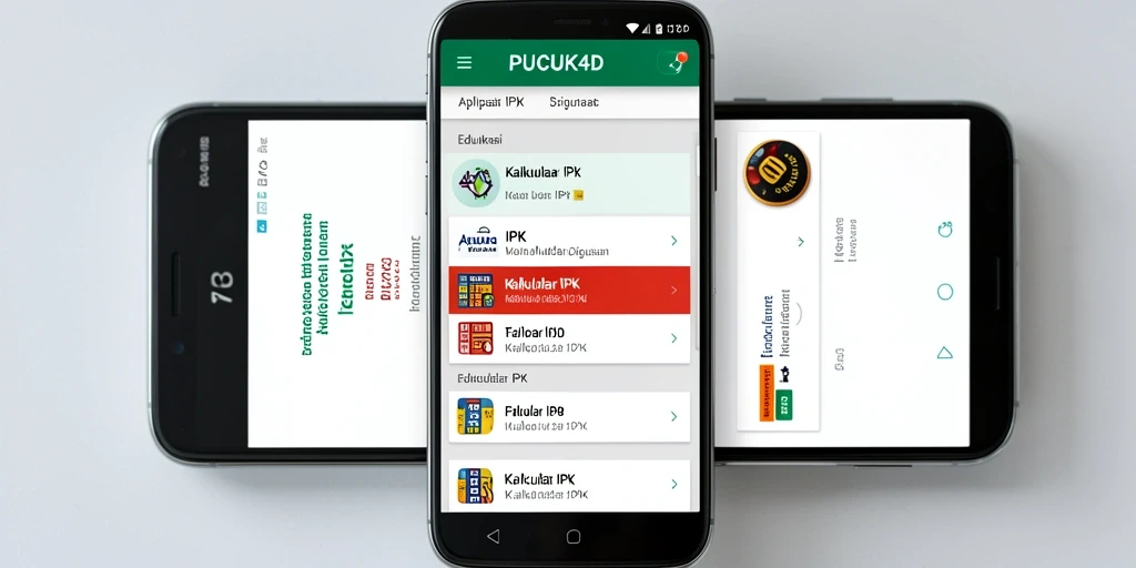 Antarmuka PUCUK4D menampilkan kemudahan dalam menghitung IPK dengan cepat.