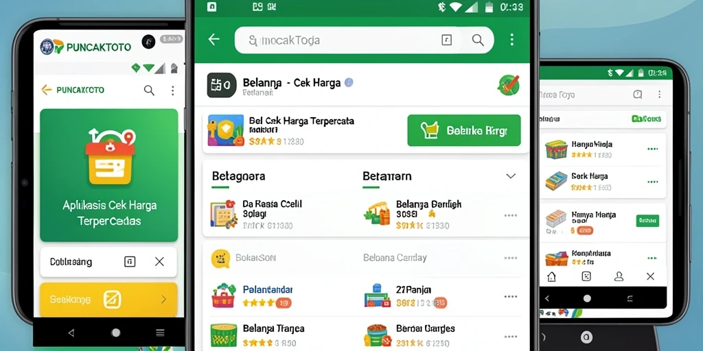 Tampilan antarmuka PUNCAKTOTO yang user-friendly untuk cek harga.